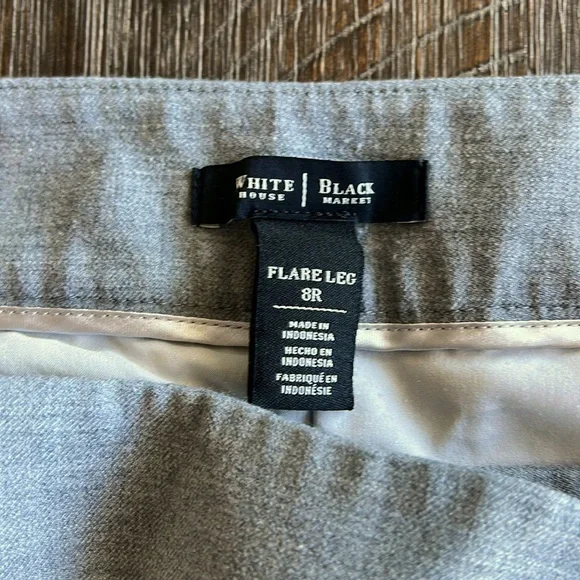 White House Black Market Grey Pants - Picture 4 of 5